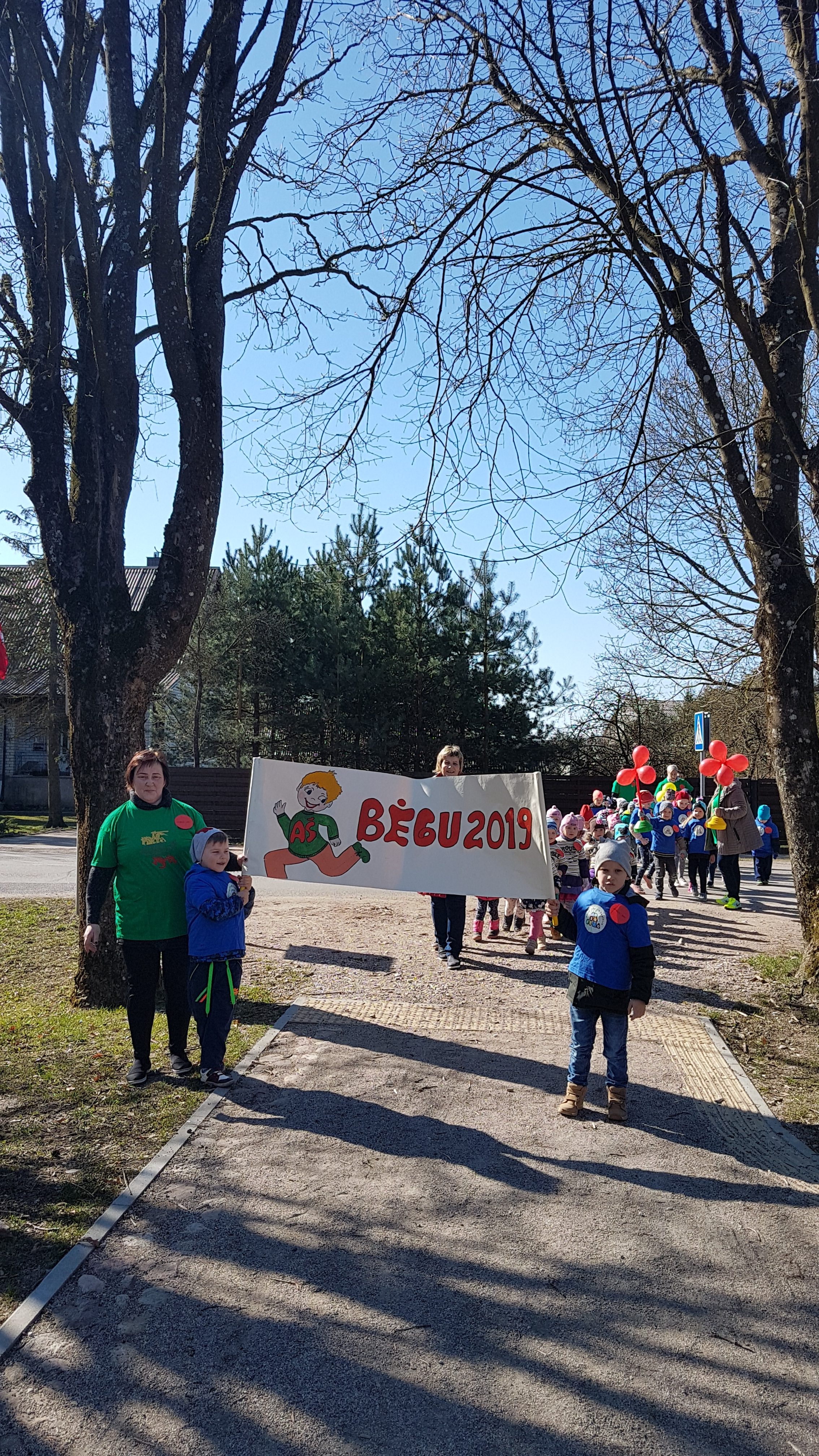 MAŽŲJŲ SVEIKUOLIŲ PAVYZDYS „AŠ BĖGU – 2019”